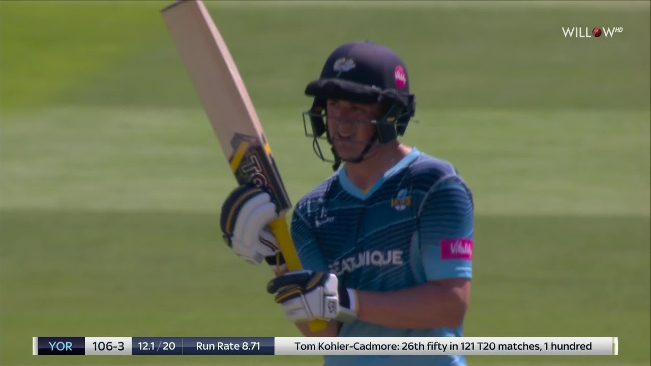 Tom Kohler-Cadmore 66 runs vs Lancashire| Yorkshire vs Lancashire | Semi Final 1