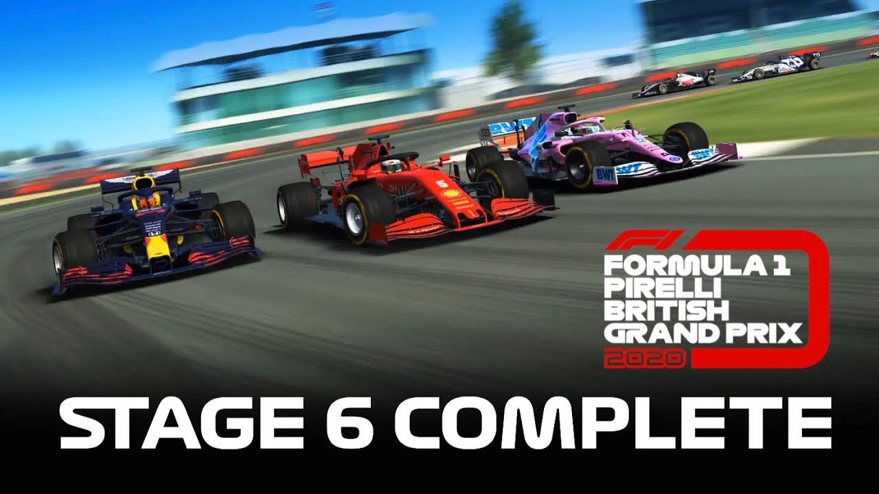 Formula 1: British Grand Prix Stage 6 Complete Silverstone Driver LV1 Principal LV1 Tuning 2-0-0-0