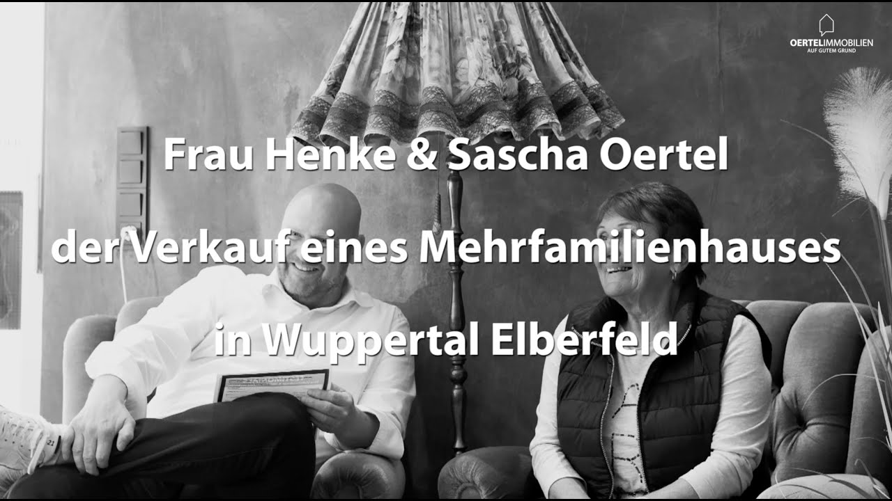 Verkäuferin spricht Klartext! Verkauf eines Mehrfamilienhauses in Wuppertal Elberfeld.