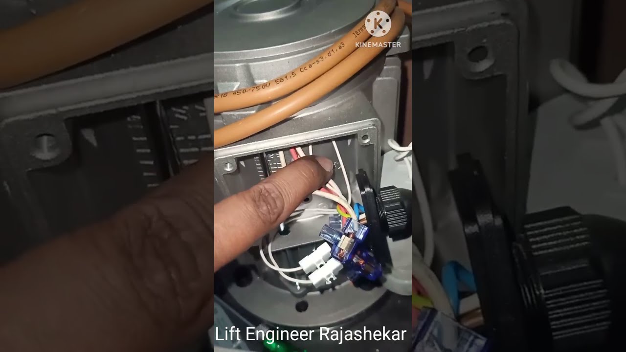 Omarlift single phase powerpack connections and down high speed issue and it's solution 