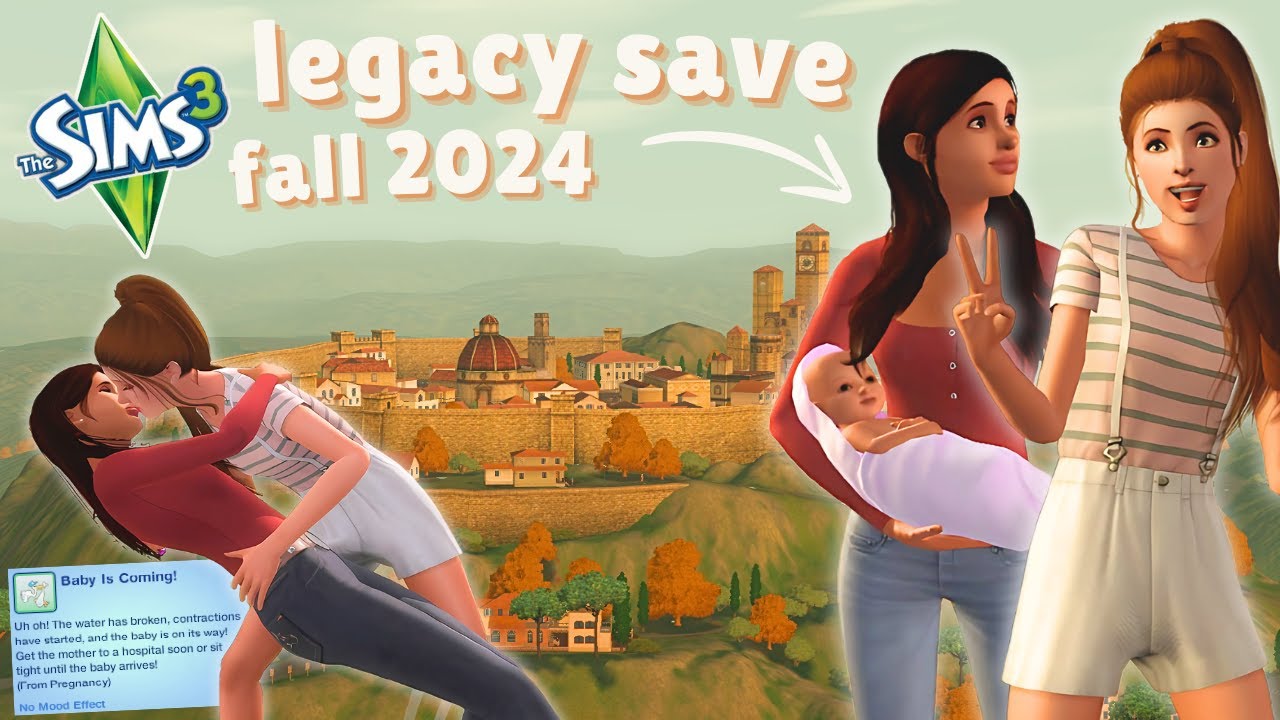 🧡Я бы хотел жить в этом уютном сохранении Sims 3 Legacy🧡