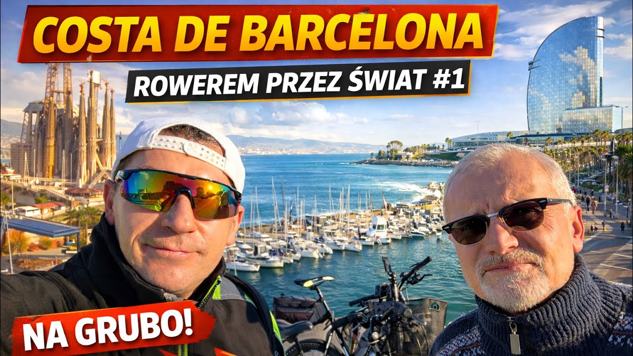 Costa de Barcelona: Rowerem przez Świat #1 🚴‍♂️🌍 