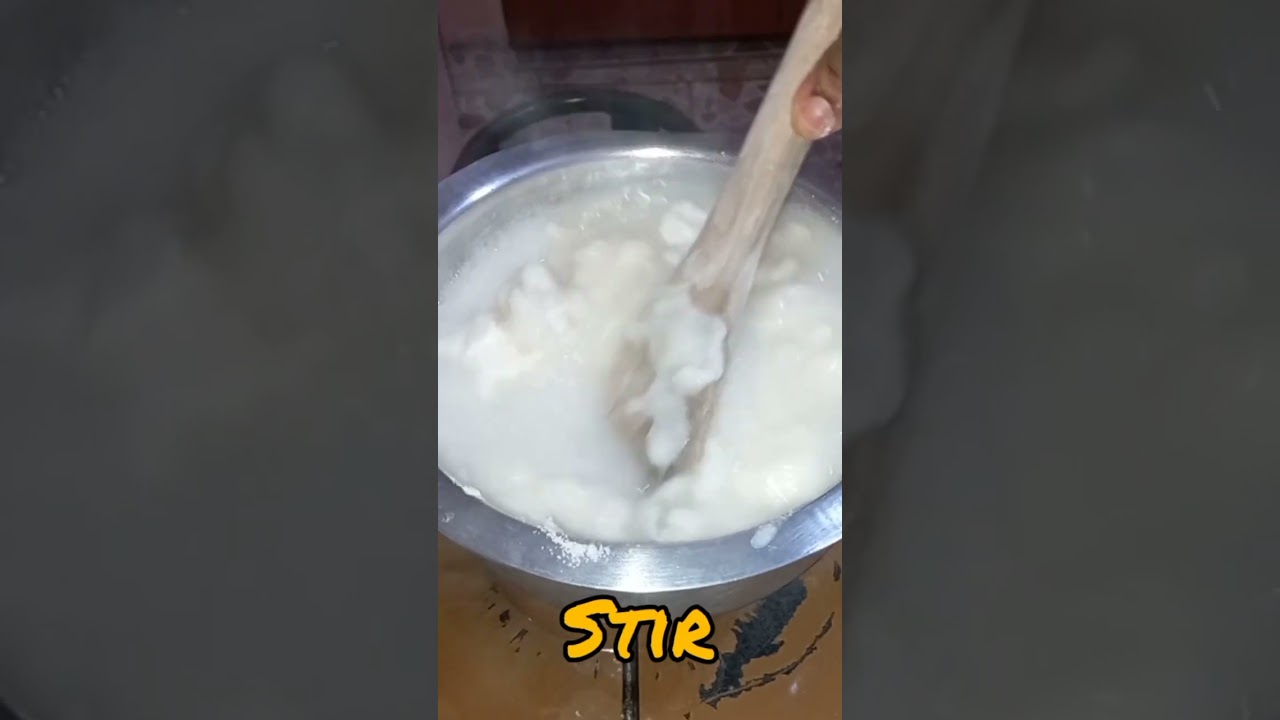 How to Cook Perfect Ugali 👌💯🤯 #healthyfood #shorts #africa