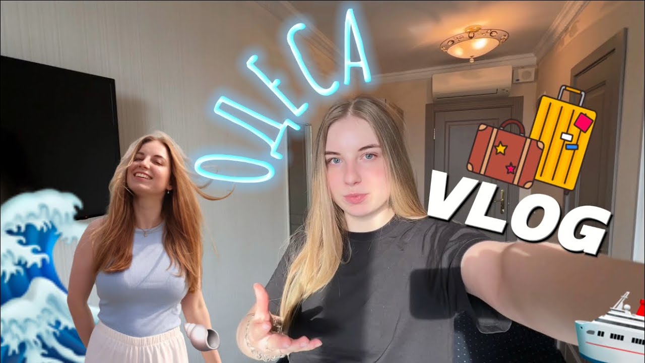 Одеса. Заселення в готель, заклади, пляж | Vlog перший день