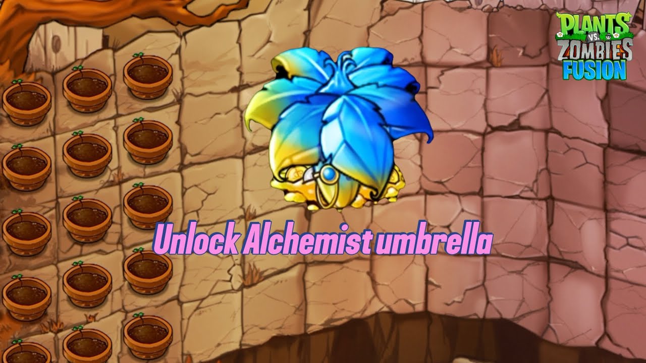 Plants VS Zombies Fusion Alchemist umbrella (challenge) | Difficulty 4