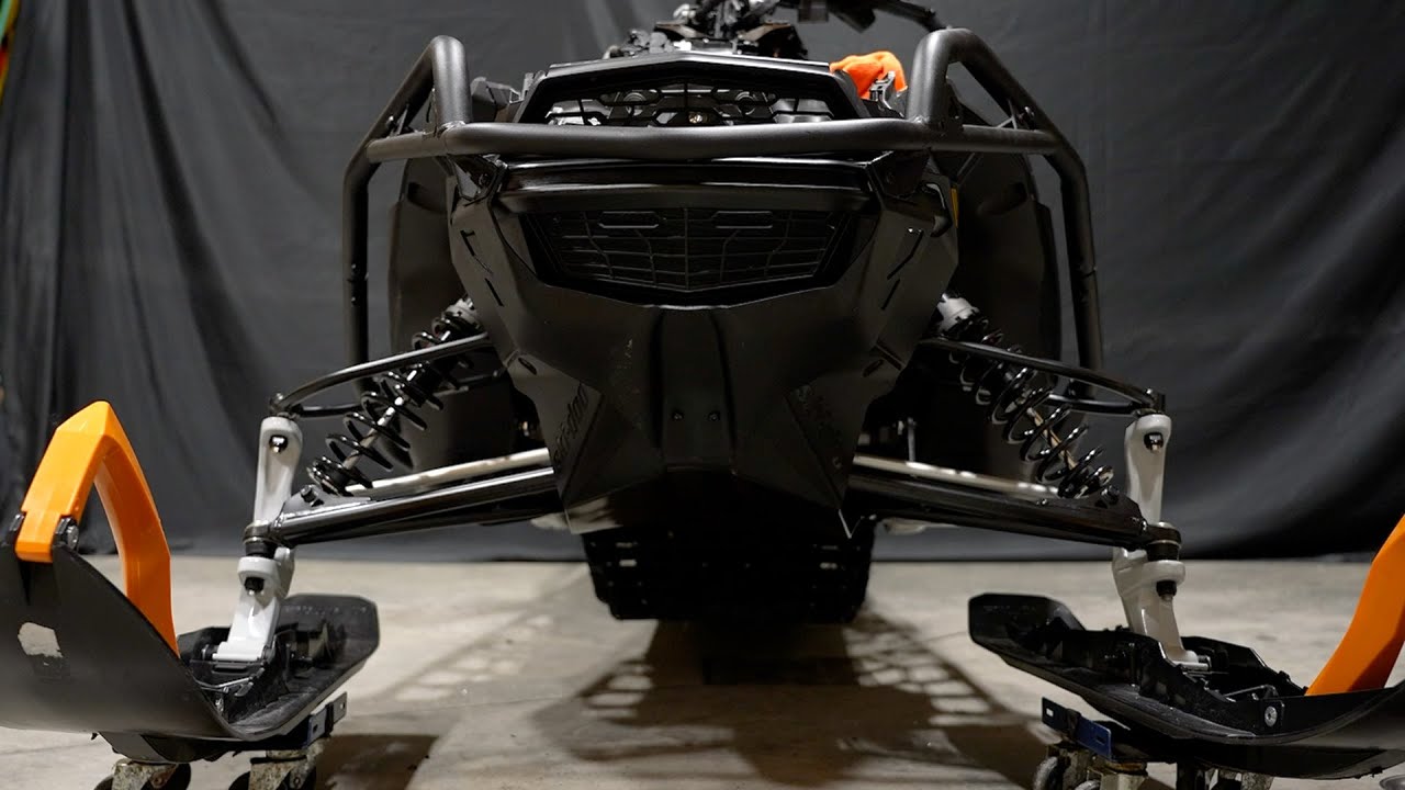 Как установить полноразмерный бампер на Skidoo Expedition SE 900 Ace Turbo 2023 года