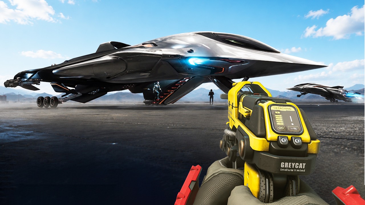 Star Citizen : ABSOLUTELY STUNNING.. (M80 Heavy Fighter Tour)