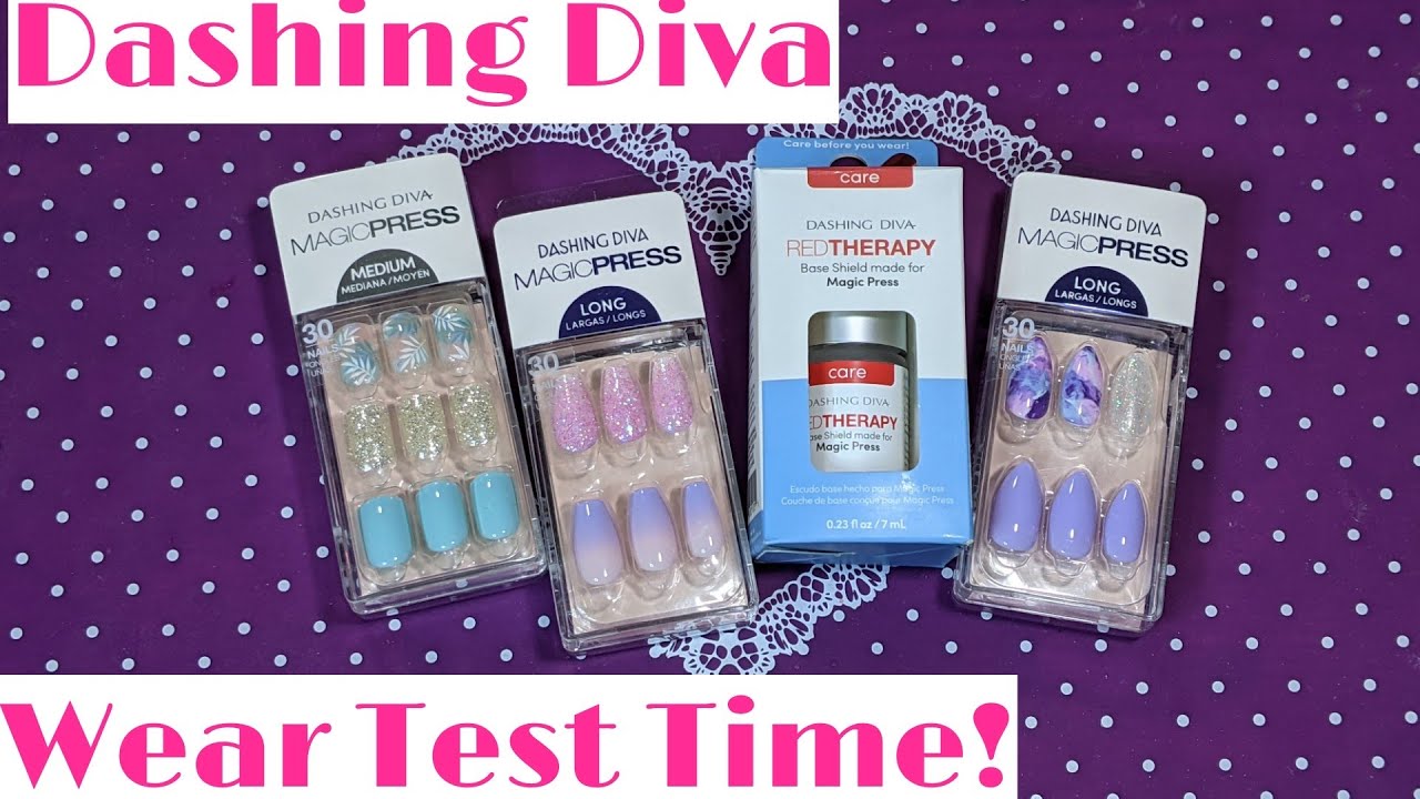 Wear Test with Dashing Diva Magic Press Nails