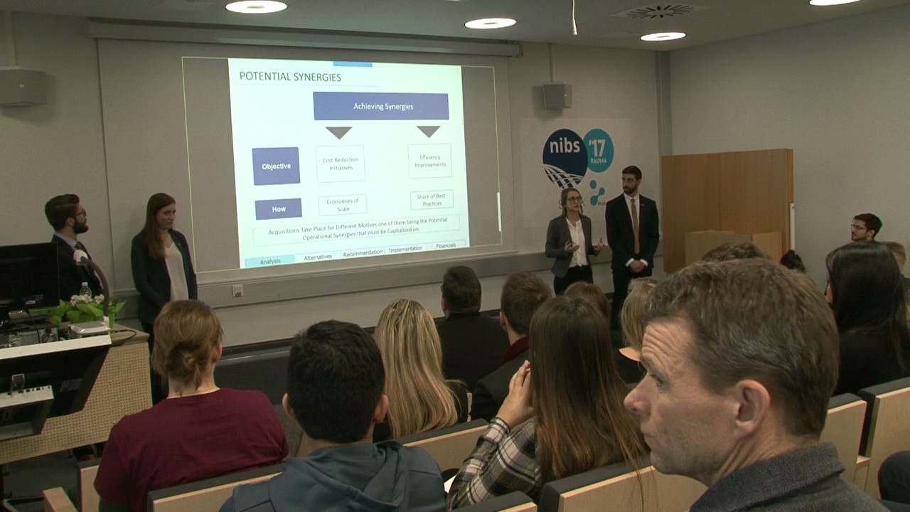 2017 NIBS Case Competition Final Presentation - Concordia (Runner-up)