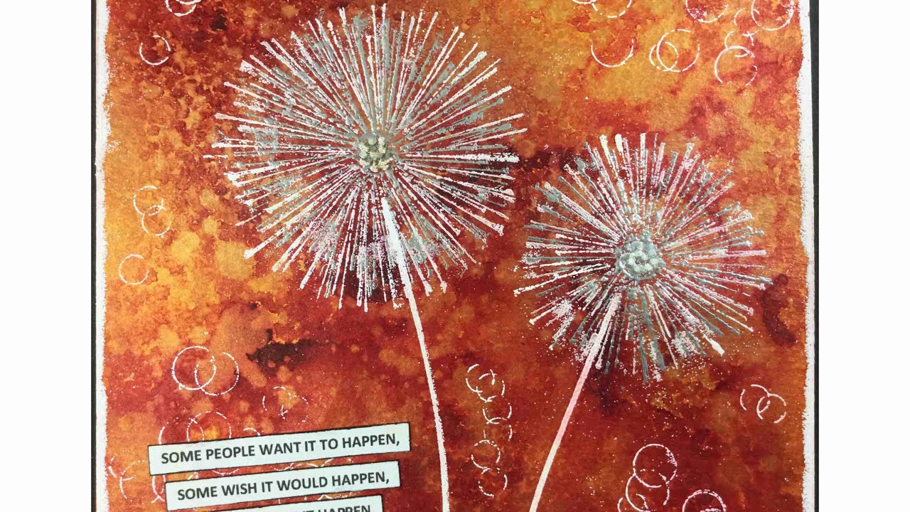 Art Journal Prompts Week 27 - Gold (Mixed Media Art Journal Page)