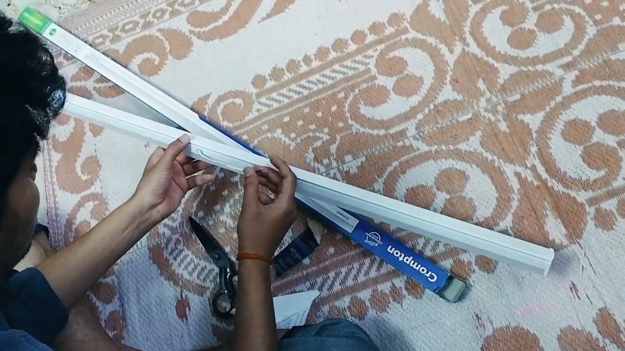 Crompton led tubelight unboxing and review