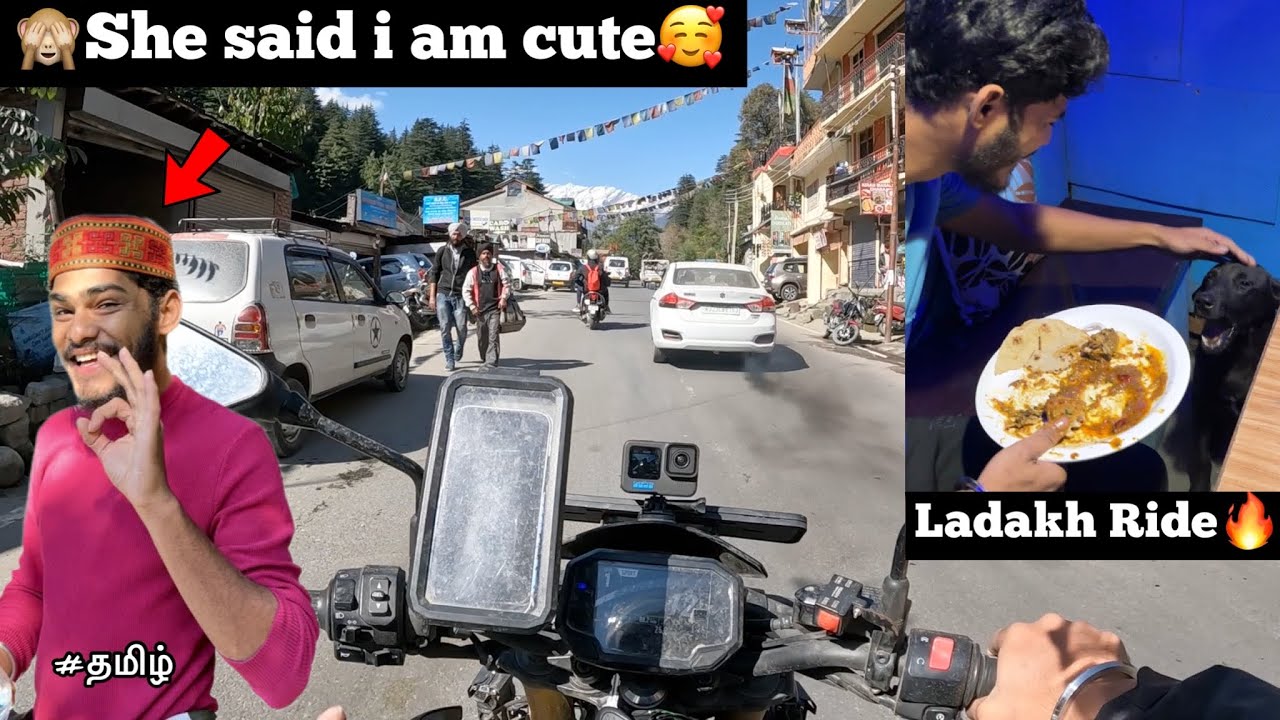 🙈She said iam cute🥰 | Episode- 05 | |😍lovely dog |Ladakh ride🔥| Twin Throttlers | TTF | Tamil |