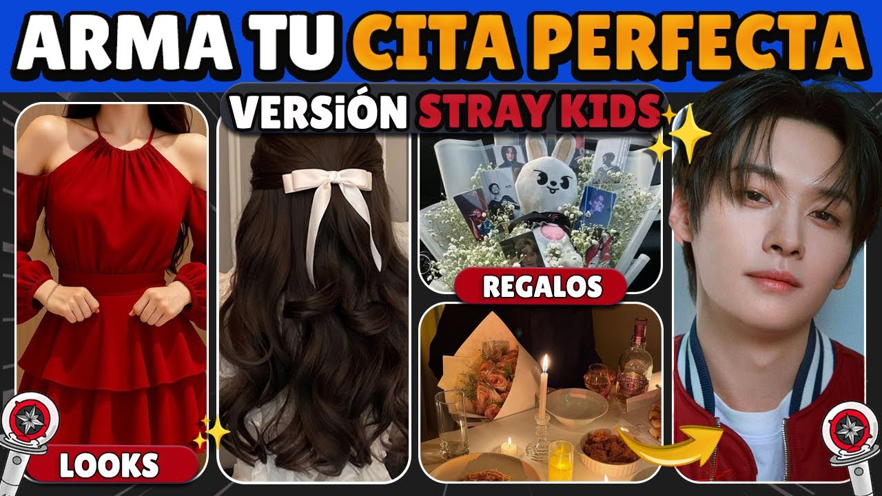 💘¡Arma tu cita perfecta con un integrante de Stray Kids! | Quiz interactivo