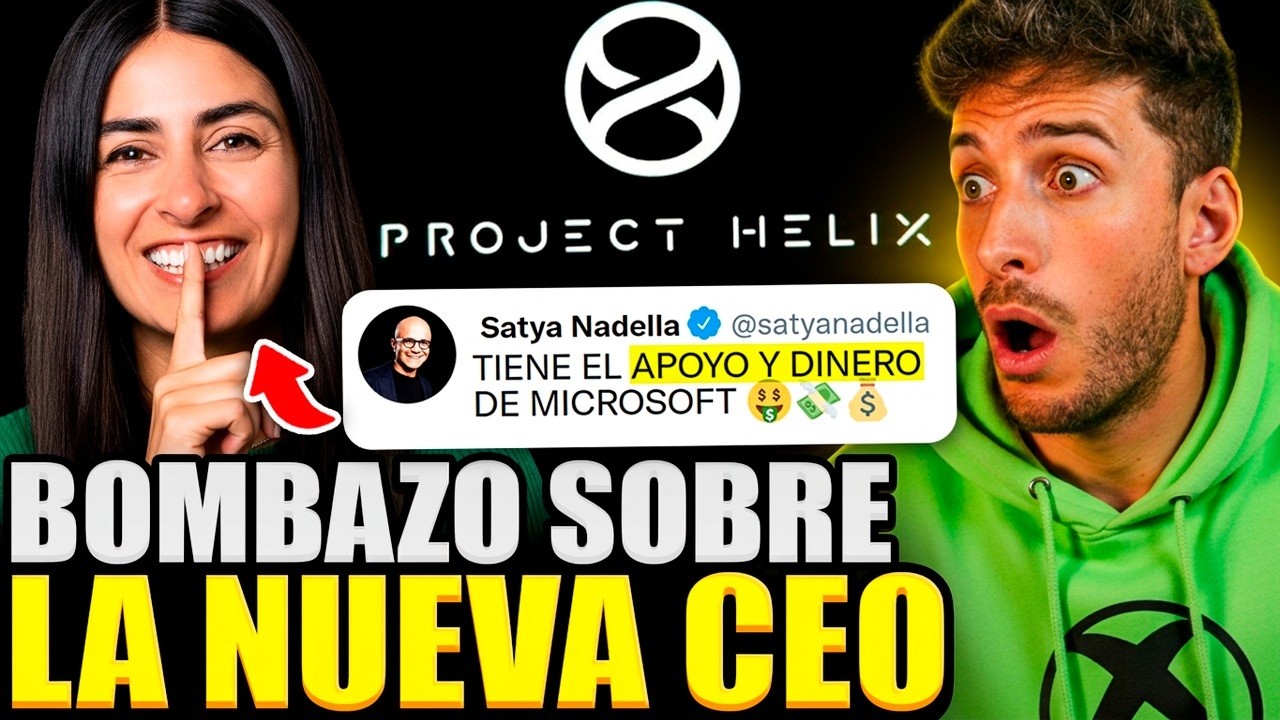 🚨 EXCLUSIVA: Satya Nadella da CHEQUE EN BLANCO a Asha Sharma para XBOX HELIX