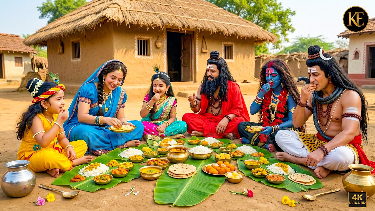 भगवान शिव संग भोजन करता देख बाल कान्हा पर क्यों भड़का कंस? || Yashomati Maiyaa Ke Nandlala