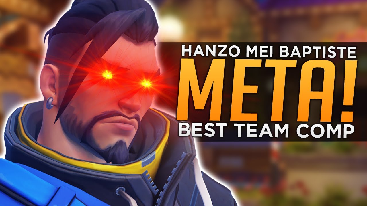 Overwatch: NEW Meta Team Composition - Hanzo Mei Baptiste Combo
