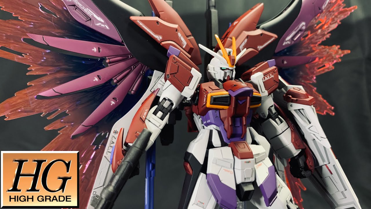 【ガンプラ改造】RGを超える究極のHGデスティニーインパルスが完成してしまうwww