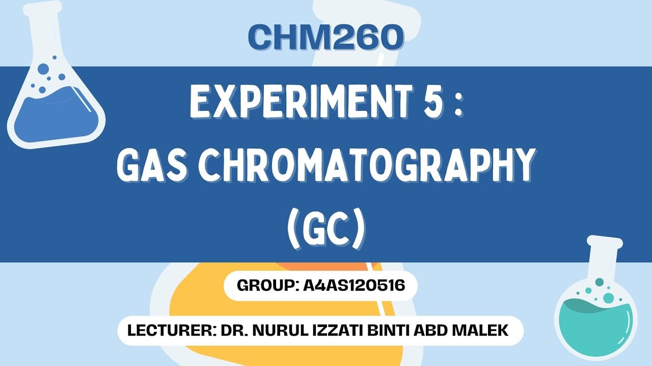 CHM260  | GAS CHROMATOGRAPHY (GC)