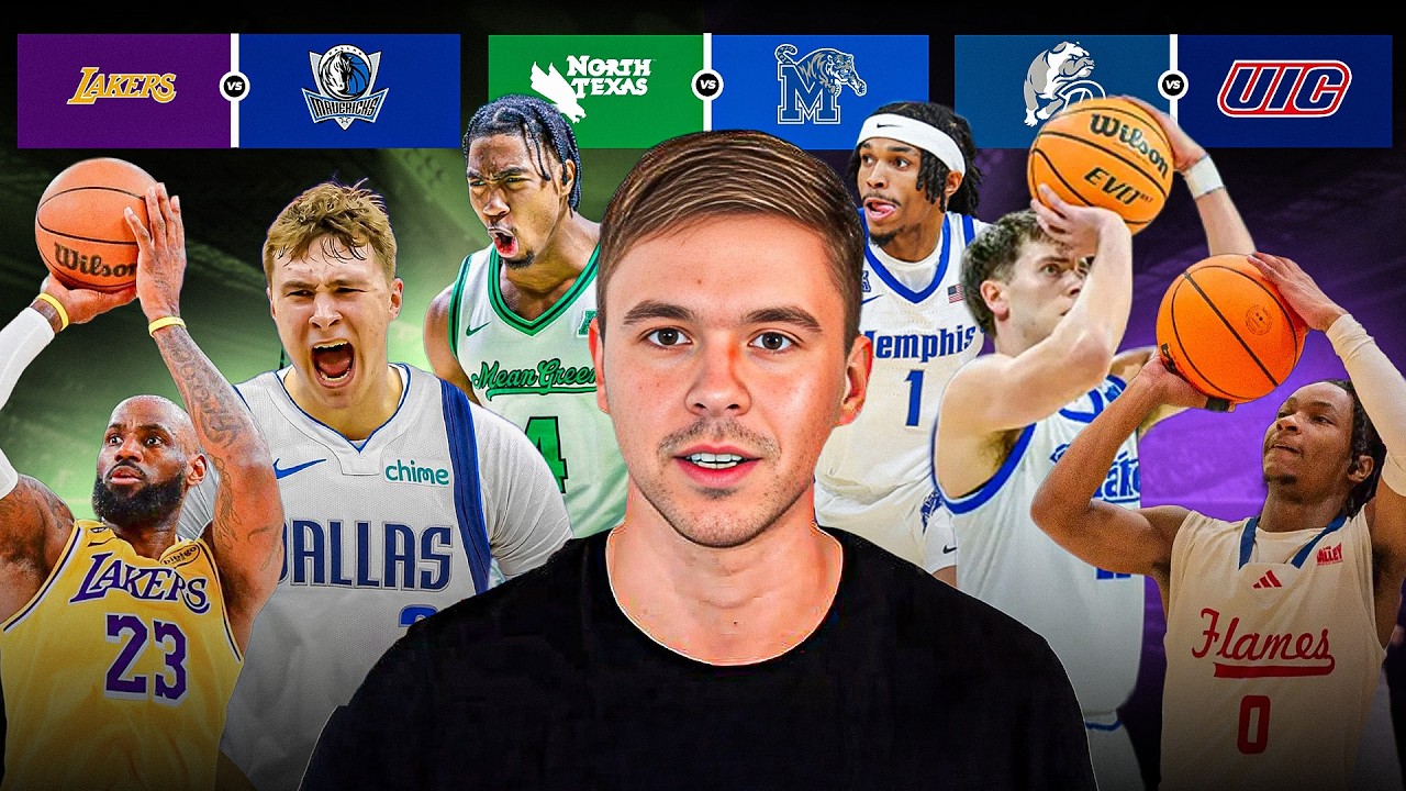 3 CBB/NBA Plays That Can’t Lose Today!