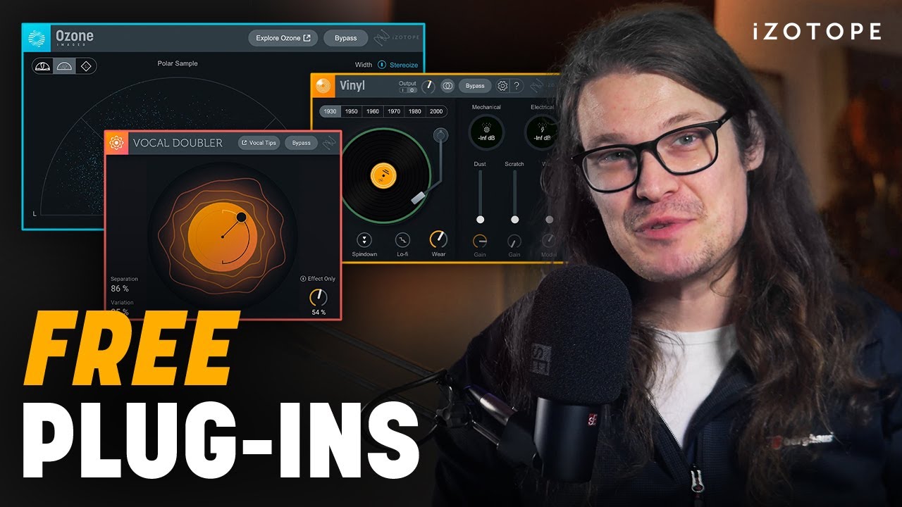 3 FREE VST Plug-ins from iZotope (& More!)