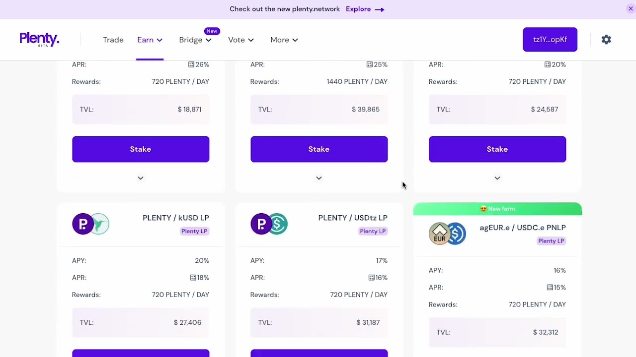 LP Token TezBytes