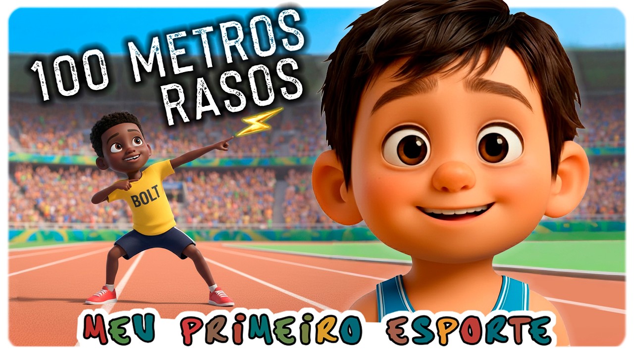 100 METROS RASOS: Correndo como USAIN BOLT!