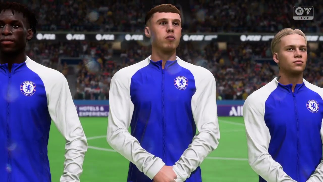 PS4 slim - FC 25 PSG vs Chelsea Full match gameplay