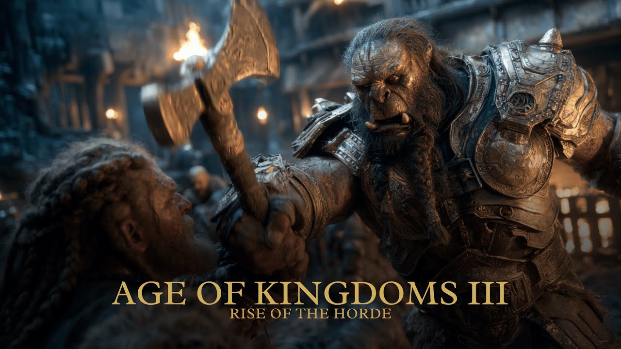 Age of Kingdoms: Rise of the Horde III | Фэнтези-фильм 2025 года | Эпический военный кинематограф...