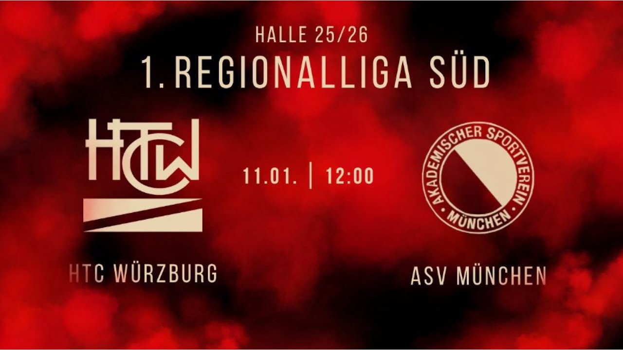 1. Regionalliga Süd | HTC Würzburg vs ASV München | 2. Halbzeit