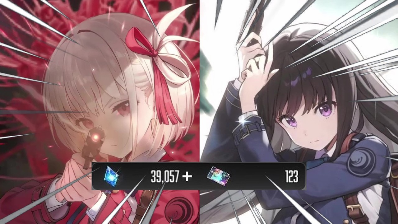 치사토&타키나 가챠.exe【승리의 여신: 니케, NIKKE】