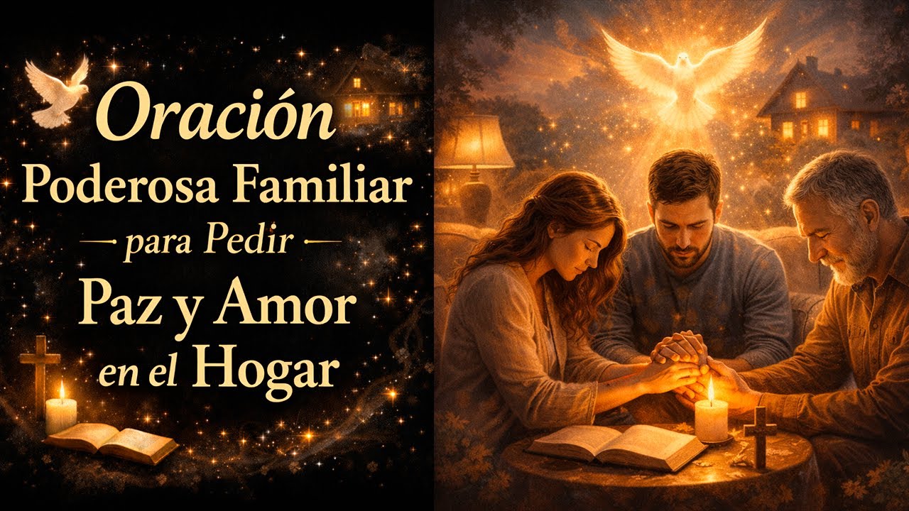 Oración Poderosa Familiar para Pedir Paz y Amor en el Hogar