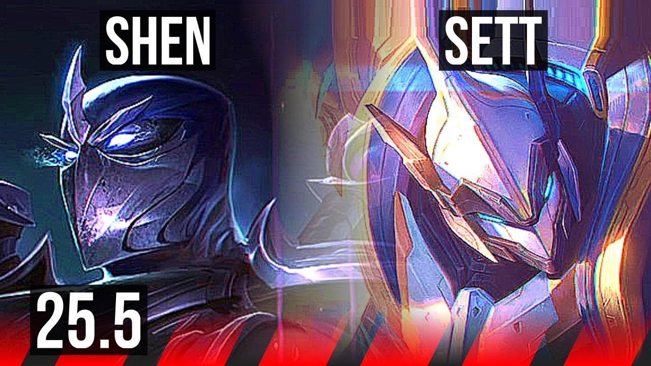 SHEN vs SETT (TOP) | 11/3/15, Godlike | EUW Diamond | 25.5