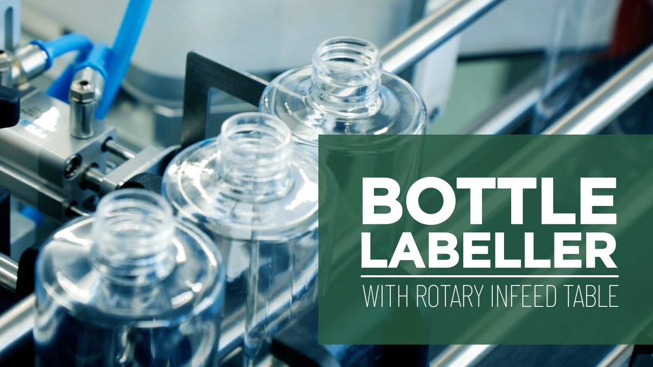 Bottle Labelling Machine with Rotary Infeed Table