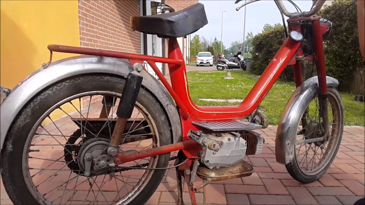 Tubone OMC Minarelli V1 presentazione, manutenzione e accensione dopo 4 anni