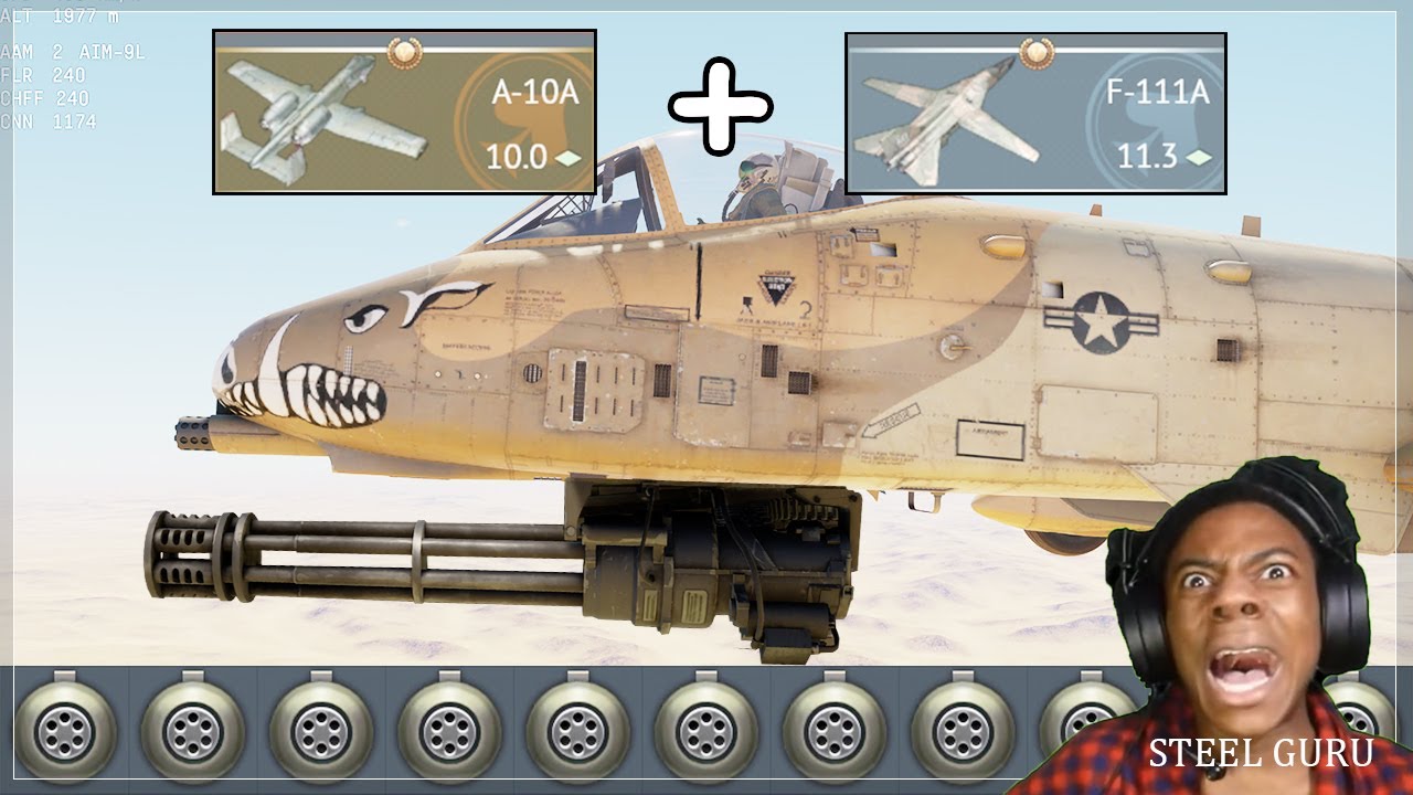 I'm BACK in War Thunder with BRRRRT Boys! 😱😱😱 The ULTIMATE GRIND for A-10C (feat. A-10A, F-111A)! 💀⌛