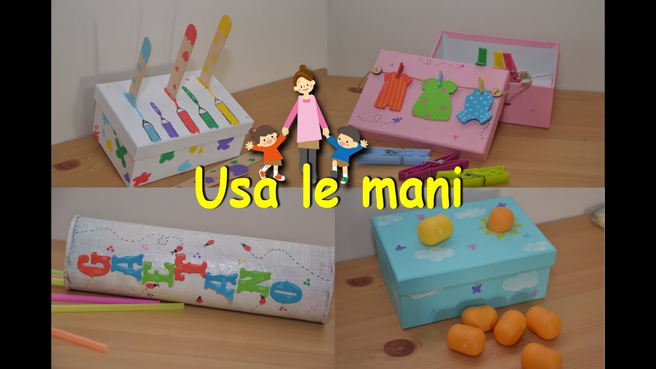Psicomotricità: 4 giochi fai da te