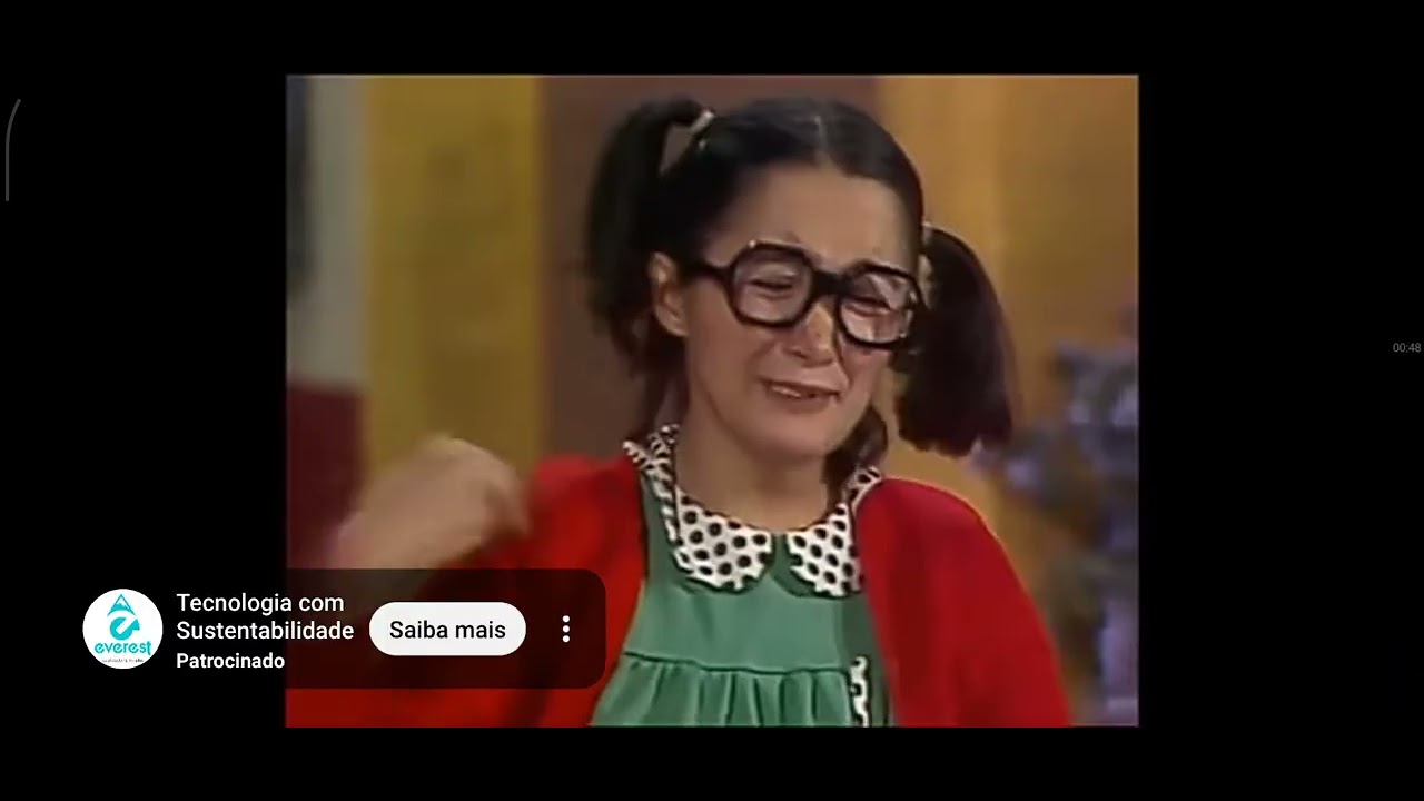 Transmissão do SBT exibindo o Chaves