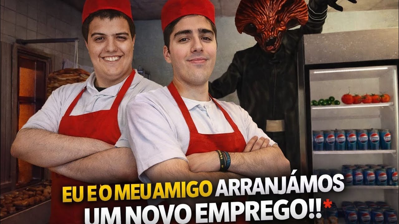 EU E MEU AMIGO ARRANJÁMOS UM NOVO EMPREGO E FICAMOS COM MEDO!!! (Continuação) - Scary Shawarma