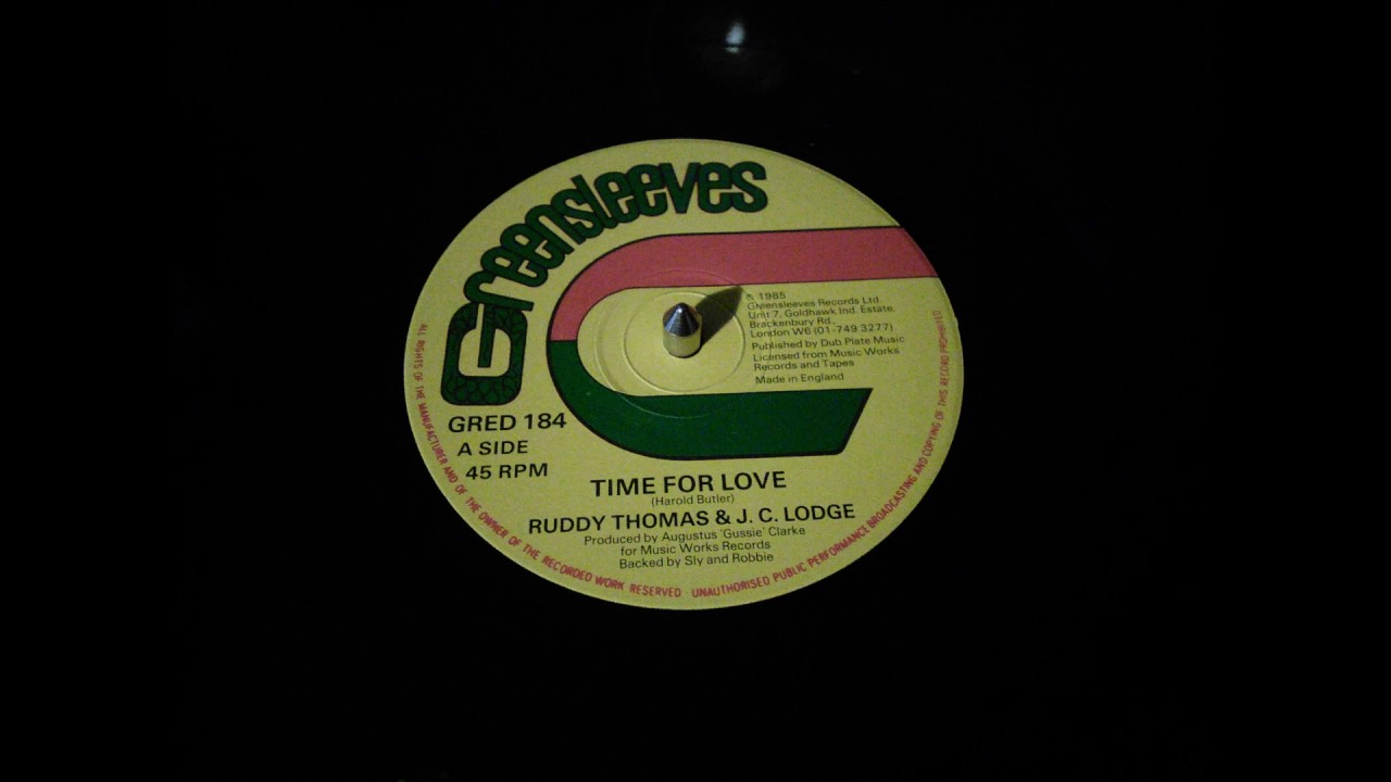 Ruddy Thomas & J  C  Lodge  - Time For Love