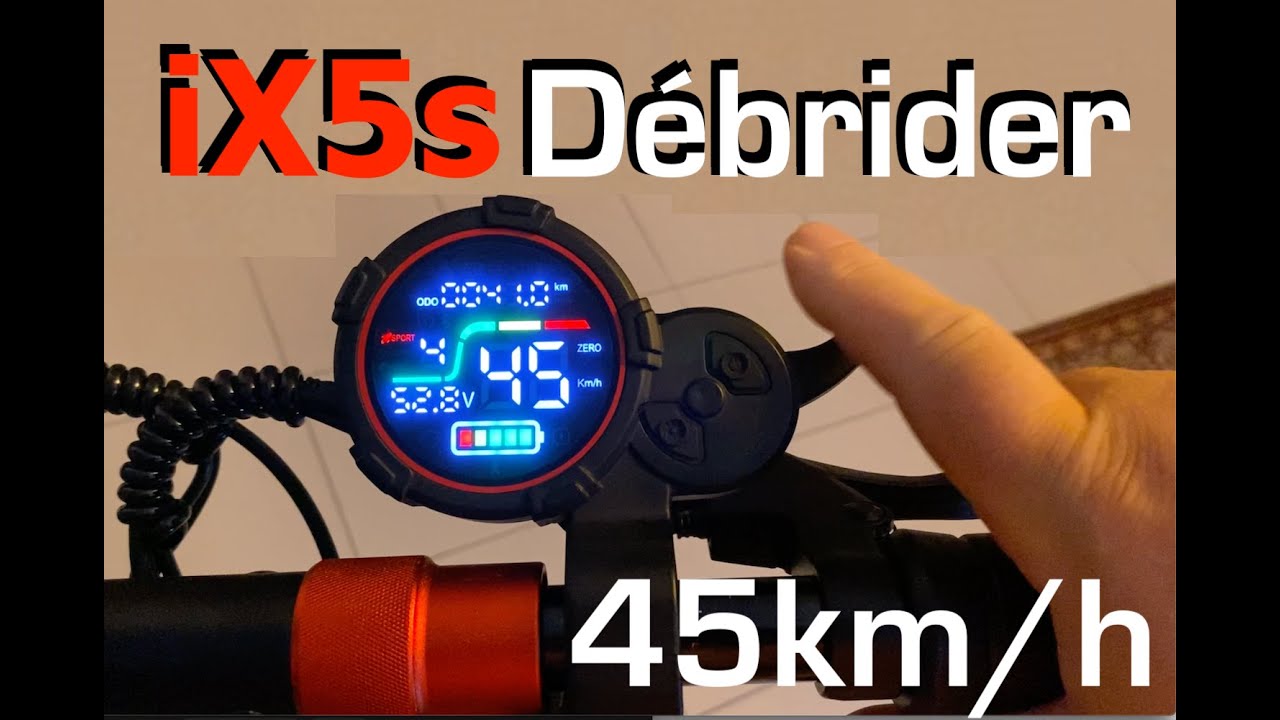 Débrider un iScooter iX5s
