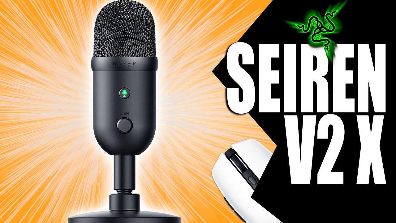 Razer Seiren V2 X Unboxing, Review, and Comparison