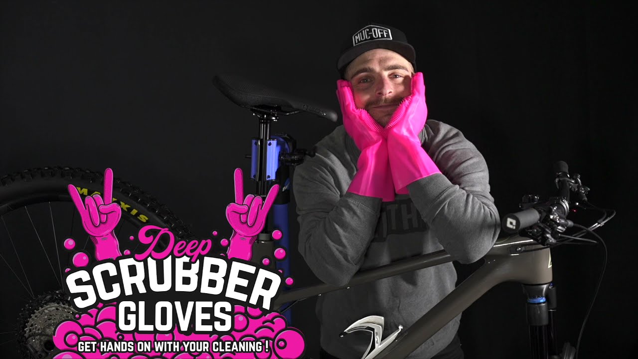Muc Off Present Scrubber Gloves