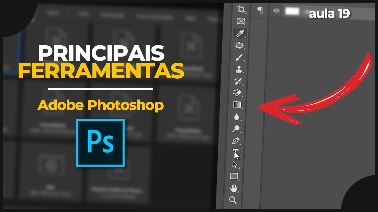 EDI&Ccedil;&Atilde;O DE IMAGENS: As principais FERRAMENTAS do Adobe Photoshop | Curso Gratuito de Edi&ccedil;&atilde;o 19