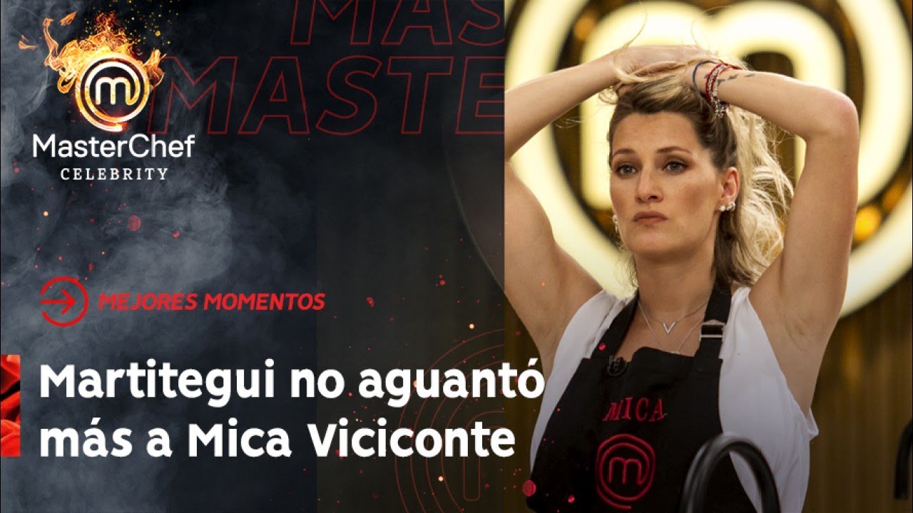 Nuevo cruce entre Mica Viciconte y Germán Martitegui: 