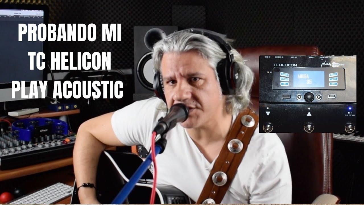 PROBANDO MI TC HELICON PLAY ACOUSTIC CON MI CANCIÓN EN EL MAR 2 ARUBA