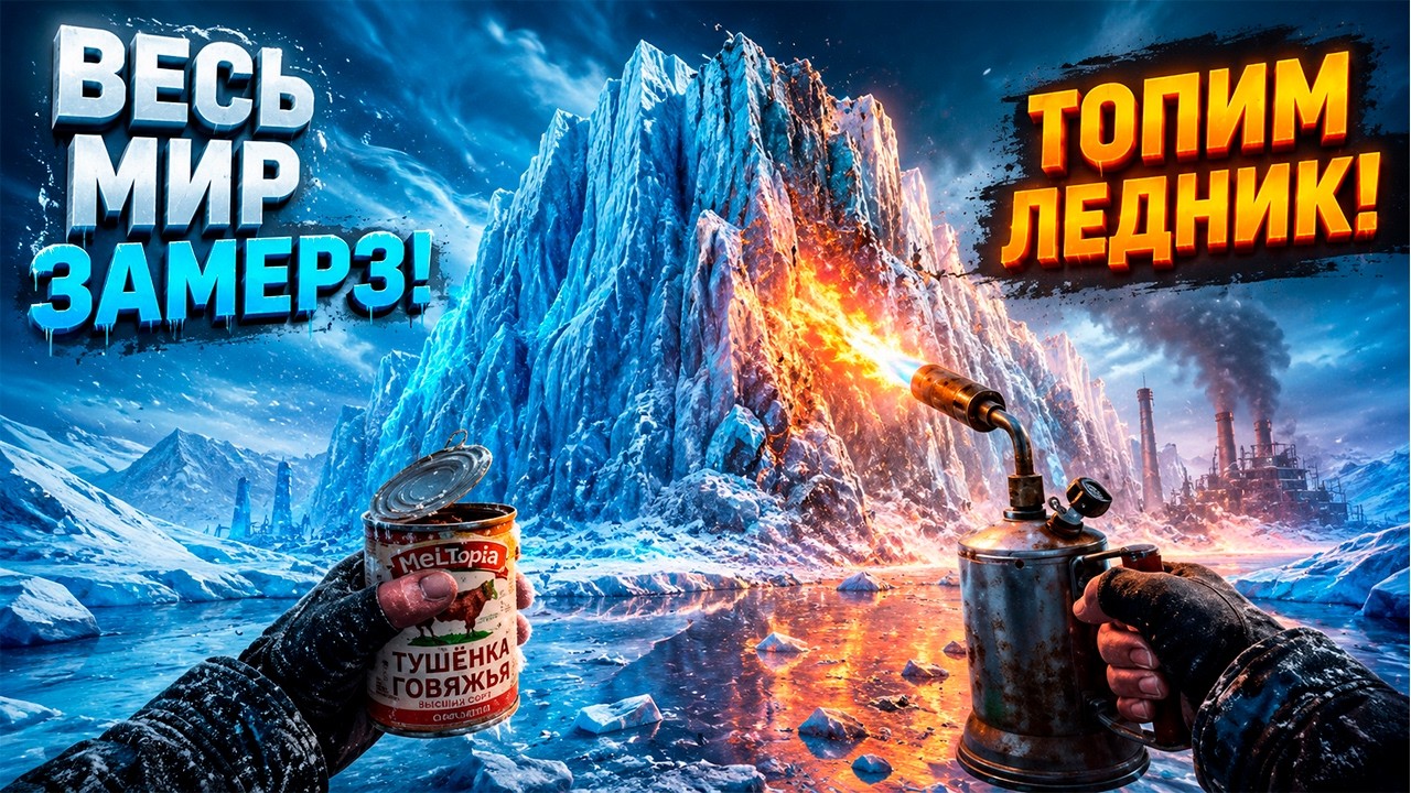 ВЕСЬ МИР ЗАМЕРЗ! ТОПИМ ЛЕДНИК В Meltopia 🔥