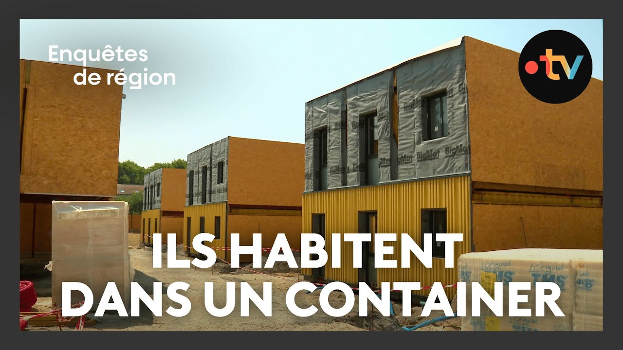 Ils habitent dans une maison-container