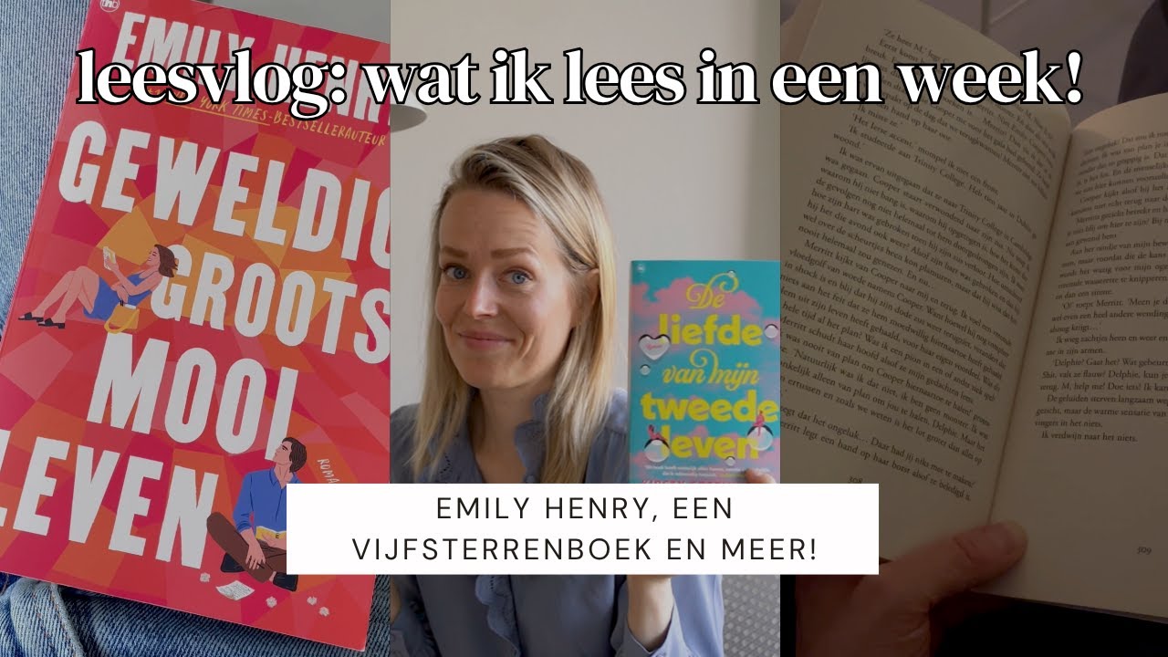 Leesvlog ✨ Vijfsterrenboek, dagje Amsterdam en persoonlijke update