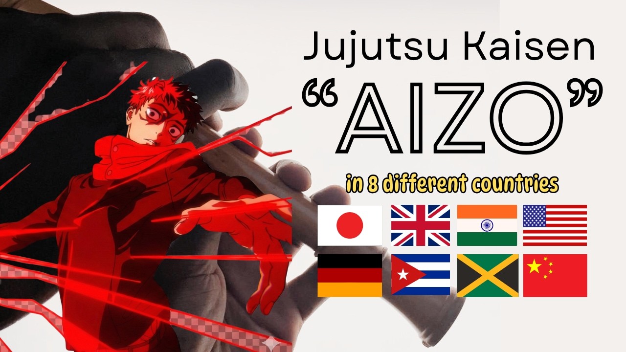 How “AIZO” sounds in 8 different Countries ?? 🪈