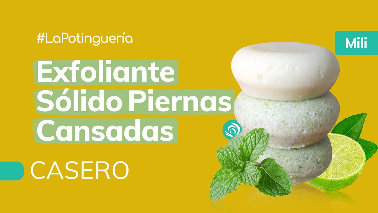 Cómo hacer Exfoliante Sólido Natural para Piernas Cansadas 💦🦵 con Sales de Epsom ✨ | Jabonarium #LP
